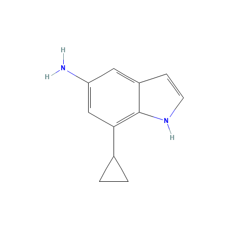 7-cyclopropyl-1H-indol-5-amine (CAS: 1610801-38-1) - Related Chemical Product