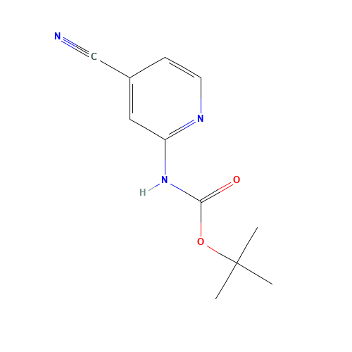 tert-butyl N-(4-cyanopyridin-2-yl)carbamate (CAS: 737000-78-1) - Related Chemical Product