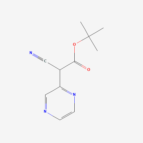 tert-butyl 2-cyano-2-pyrazin-2-ylacetate (CAS: 930395-88-3) - Related Chemical Product