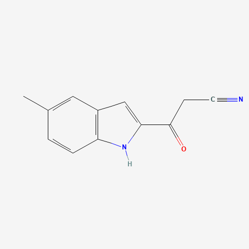 3-(5-methyl-1H-indol-2-yl)-3-oxopropanenitrile (CAS: 1265234-63-6) - Related Chemical Product