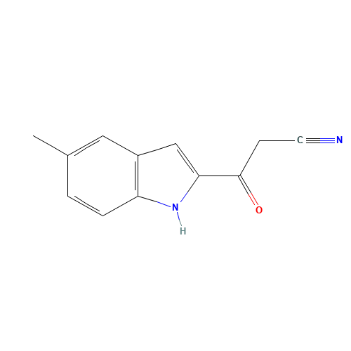 3-(5-methyl-1H-indol-2-yl)-3-oxopropanenitrile (CAS: 1265234-63-6) - Related Chemical Product