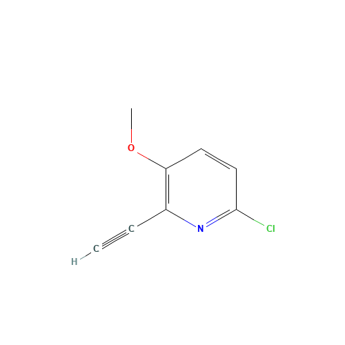 6-chloro-2-ethynyl-3-methoxypyridine (CAS: 1256811-67-2) - Related Chemical Product