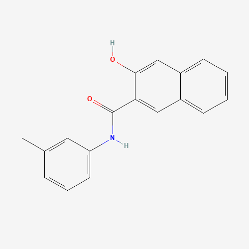 3-hydroxy-N-(3-methylphenyl)naphthalene-2-carboxamide (CAS: 53151-08-9) - Related Chemical Product