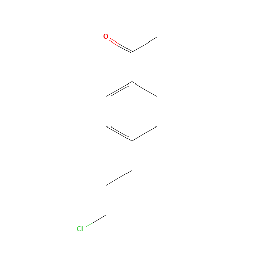 1-[4-(3-chloropropyl)phenyl]ethanone (CAS: 91427-06-4) - Related Chemical Product