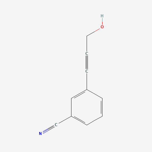 3-(3-hydroxyprop-1-ynyl)benzonitrile (CAS: 170859-72-0) - Related Chemical Product