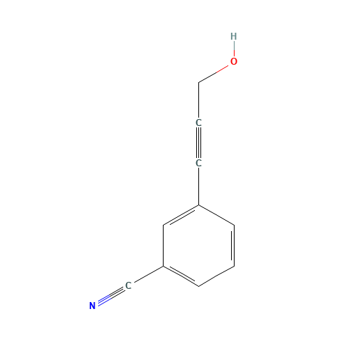 3-(3-hydroxyprop-1-ynyl)benzonitrile (CAS: 170859-72-0) - Related Chemical Product