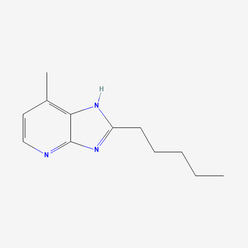 7-methyl-2-pentyl-1H-imidazo[4,5-b]pyridine (CAS: 133240-14-9) - Related Chemical Product