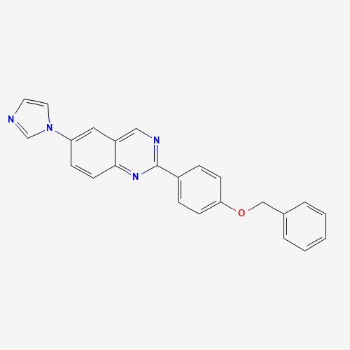 6-imidazol-1-yl-2-(4-phenylmethoxyphenyl)quinazoline (CAS: 1005032-11-0) - Related Chemical Product