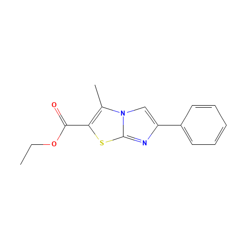 ethyl 3-methyl-6-phenylimidazo[2,1-b][1,3]thiazole-2-carboxylate (CAS: 74416-91-4) - Related Chemical Product