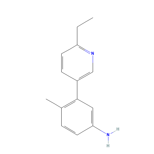 3-(6-ethylpyridin-3-yl)-4-methylaniline (CAS: 1207878-23-6) - Related Chemical Product