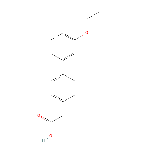 2-[4-(3-ethoxyphenyl)phenyl]acetic acid (CAS: 669713-69-3) - Related Chemical Product