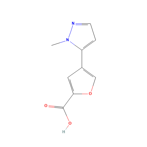 4-(2-methylpyrazol-3-yl)furan-2-carboxylic acid (CAS: 1047628-47-6) - Related Chemical Product