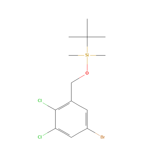 (5-bromo-2,3-dichlorophenyl)methoxy-tert-butyl-dimethylsilane (CAS: 1229245-67-3) - Related Chemical Product