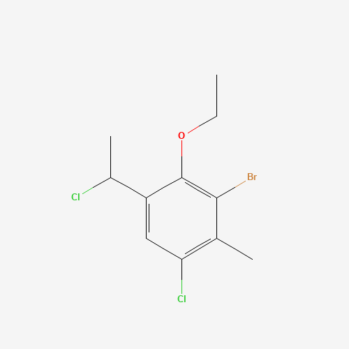 3-bromo-1-chloro-5-(1-chloroethyl)-4-ethoxy-2-methylbenzene (CAS: 1426700-27-7) - Related Chemical Product