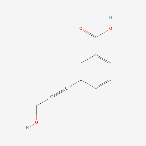 3-(3-hydroxyprop-1-ynyl)benzoic acid (CAS: 132545-15-4) - Related Chemical Product