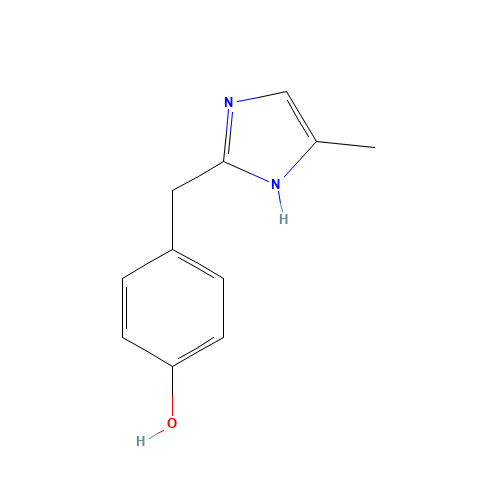4-[(5-methyl-1H-imidazol-2-yl)methyl]phenol (CAS: 102151-86-0) - Related Chemical Product