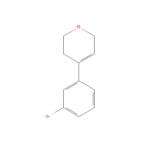 4-(3-bromophenyl)-3,6-dihydro-2H-pyran (CAS: 1174324-81-2) - Related Chemical Product