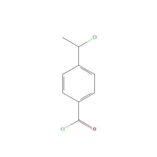 4-(1-chloroethyl)benzoyl chloride (CAS: 64382-49-6) - Related Chemical Product