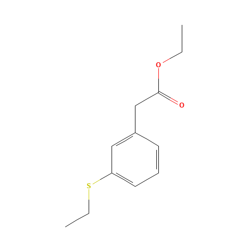 ethyl 2-(3-ethylsulfanylphenyl)acetate (CAS: 1363179-51-4) - Related Chemical Product
