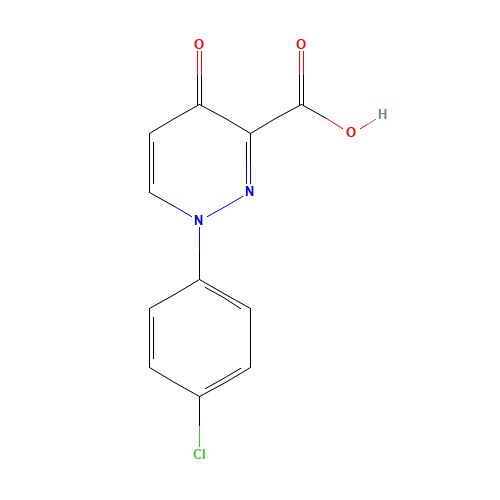 1-(4-chlorophenyl)-4-oxopyridazine-3-carboxylic acid (CAS: 147920-34-1) - Related Chemical Product