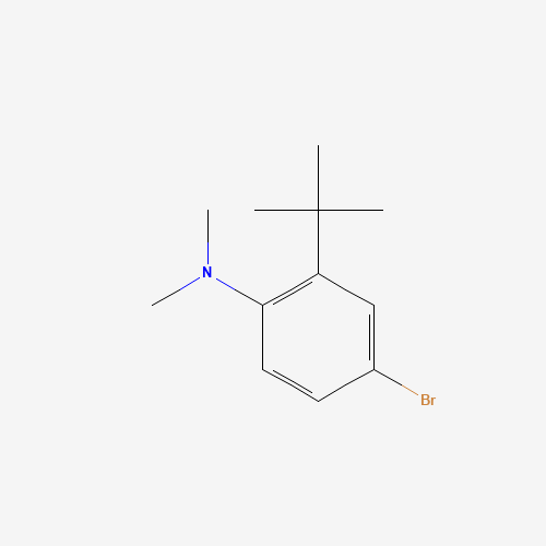 4-bromo-2-tert-butyl-N,N-dimethylaniline (CAS: 1079742-52-1) - Related Chemical Product