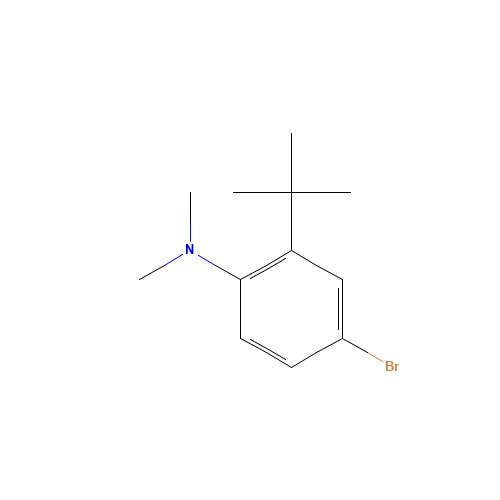 4-bromo-2-tert-butyl-N,N-dimethylaniline (CAS: 1079742-52-1) - Related Chemical Product