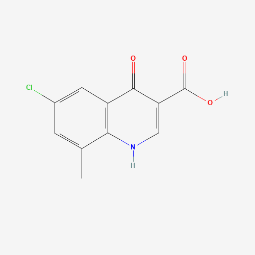 6-chloro-8-methyl-4-oxo-1H-quinoline-3-carboxylic acid (CAS: 218156-60-6) - Related Chemical Product