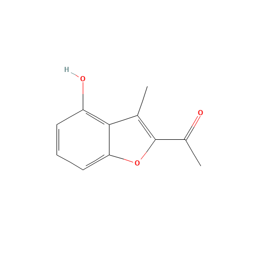 1-(4-hydroxy-3-methyl-1-benzofuran-2-yl)ethanone (CAS: 99246-60-3) - Related Chemical Product