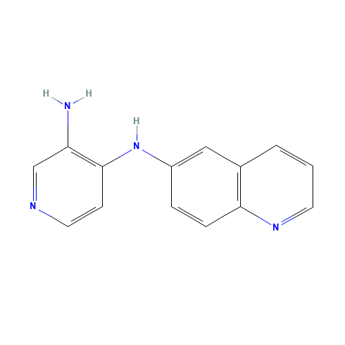 4-N-quinolin-6-ylpyridine-3,4-diamine (CAS: 1272312-49-8) - Related Chemical Product