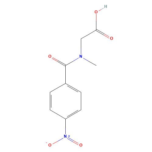 2-[methyl-(4-nitrobenzoyl)amino]acetic acid (CAS: 35876-37-0) - Related Chemical Product