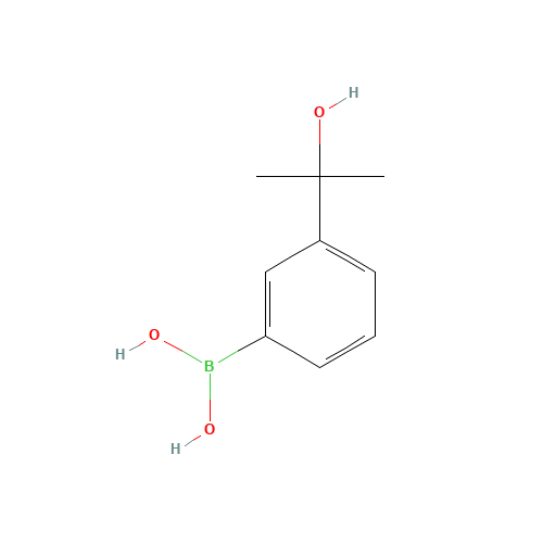 [3-(2-hydroxypropan-2-yl)phenyl]boronic acid (CAS: 955369-43-4) - Related Chemical Product