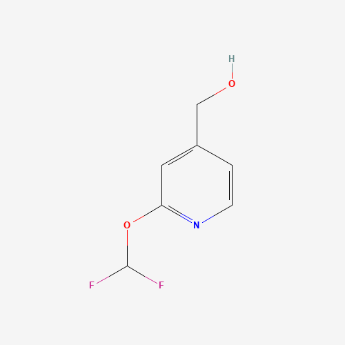 [2-(difluoromethoxy)pyridin-4-yl]methanol (CAS: 1268516-11-5) - Related Chemical Product