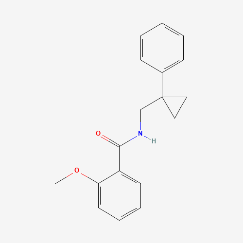 2-methoxy-N-[(1-phenylcyclopropyl)methyl]benzamide (CAS: 267404-25-1) - Related Chemical Product