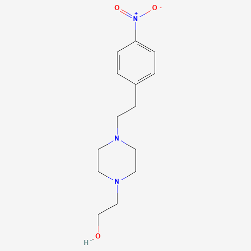 2-[4-[2-(4-nitrophenyl)ethyl]piperazin-1-yl]ethanol (CAS: 925921-55-7) - Related Chemical Product