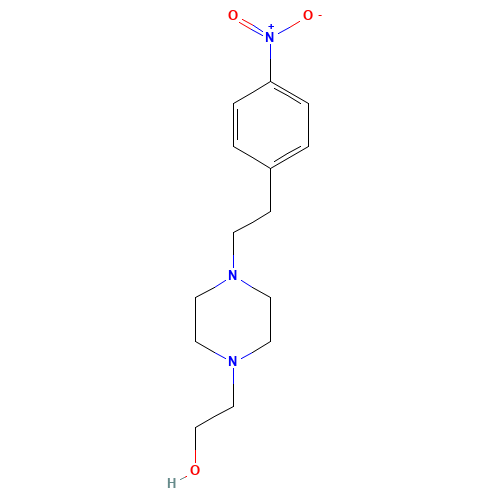 2-[4-[2-(4-nitrophenyl)ethyl]piperazin-1-yl]ethanol (CAS: 925921-55-7) - Related Chemical Product