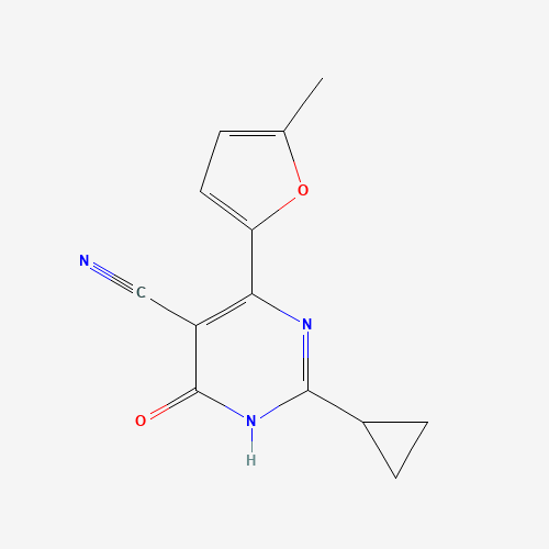 2-cyclopropyl-6-(5-methylfuran-2-yl)-4-oxo-1H-pyrimidine-5-carbonitrile (CAS: 1190976-90-9) - Related Chemical Product