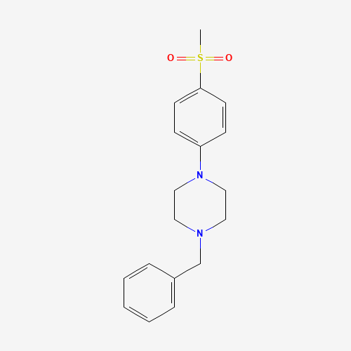 1-benzyl-4-(4-methylsulfonylphenyl)piperazine (CAS: 166438-71-7) - Related Chemical Product