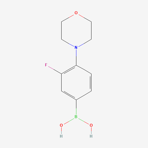 (3-fluoro-4-morpholin-4-ylphenyl)boronic acid (CAS: 279262-09-8) - Related Chemical Product