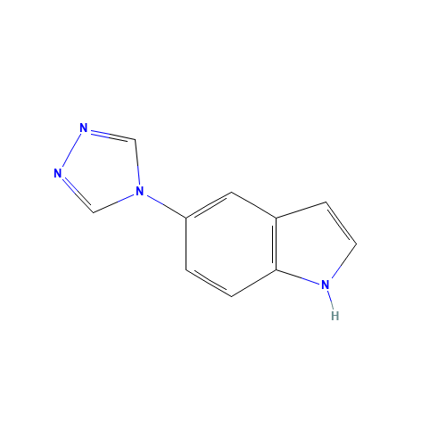 5-(1,2,4-triazol-4-yl)-1H-indole (CAS: 191212-98-3) - Related Chemical Product