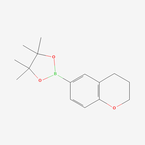 2-(3,4-dihydro-2H-chromen-6-yl)-4,4,5,5-tetramethyl-1,3,2-dioxaborolane (CAS: 1002727-88-9) - Related Chemical Product