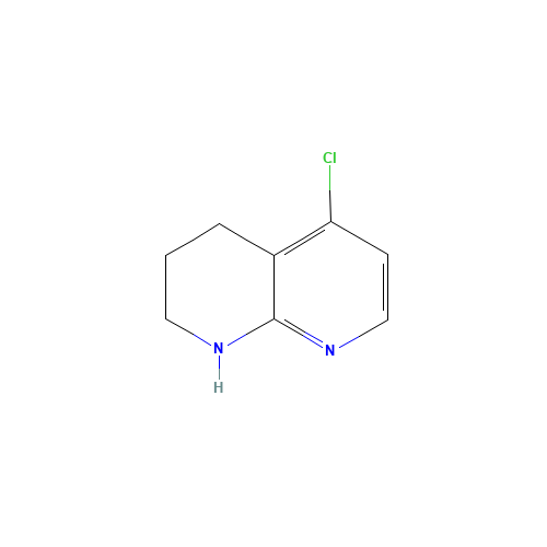 5-chloro-1,2,3,4-tetrahydro-1,8-naphthyridine (CAS: 1174297-60-9) - Related Chemical Product