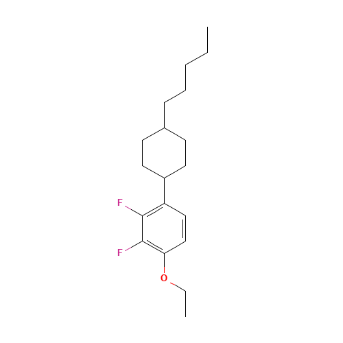 1-ethoxy-2,3-difluoro-4-(4-pentylcyclohexyl)benzene (CAS: 124729-02-8) - Related Chemical Product