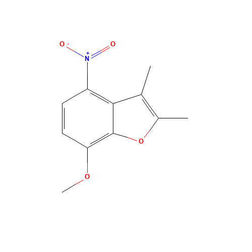 7-methoxy-2,3-dimethyl-4-nitro-1-benzofuran (CAS: 15868-62-9) - Related Chemical Product