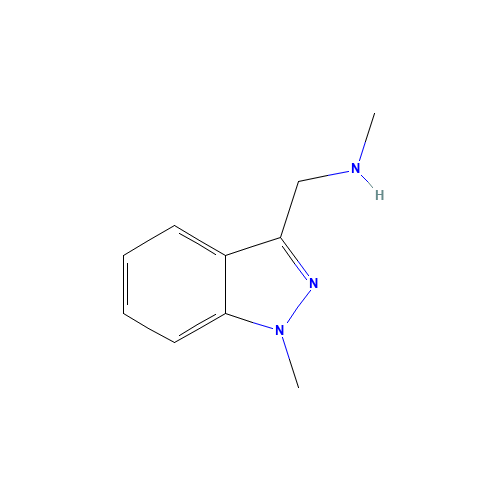 N-methyl-1-(1-methylindazol-3-yl)methanamine (CAS: 124491-38-9) - Related Chemical Product