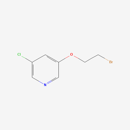 3-(2-bromoethoxy)-5-chloropyridine (CAS: 1018974-74-7) - Related Chemical Product