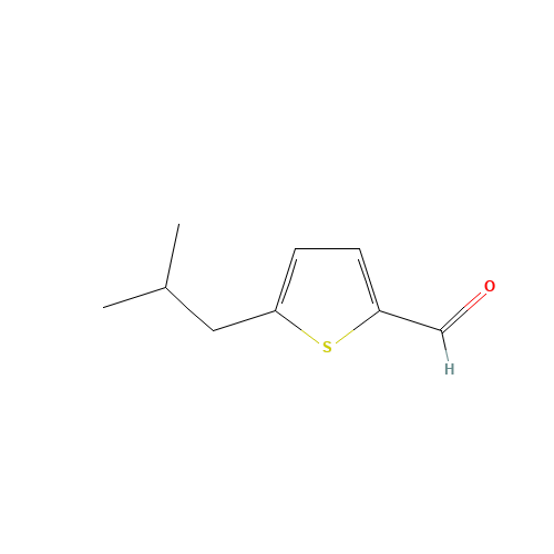 5-(2-methylpropyl)thiophene-2-carbaldehyde (CAS: 104804-16-2) - Related Chemical Product