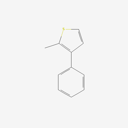 2-methyl-3-phenylthiophene (CAS: 16939-16-5) - Chemical Structure and Molecular Formula 