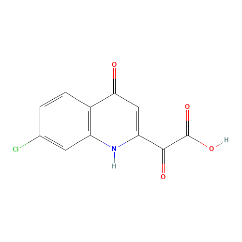 2-(7-chloro-4-oxo-1H-quinolin-2-yl)-2-oxoacetic acid (CAS: 1227406-71-4) - Related Chemical Product