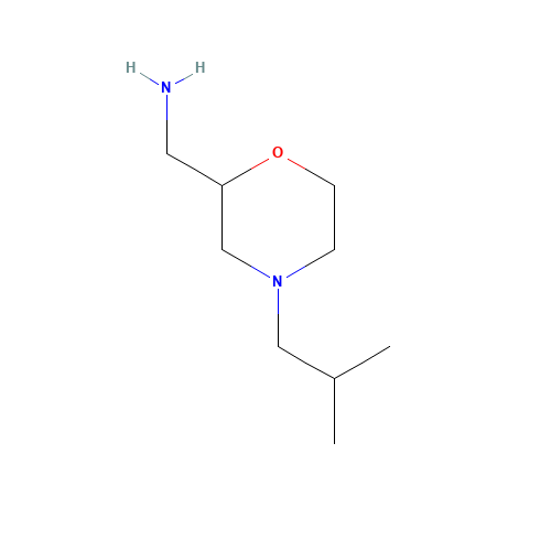 [4-(2-methylpropyl)morpholin-2-yl]methanamine (CAS: 852851-64-0) - Related Chemical Product