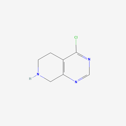 4-chloro-5,6,7,8-tetrahydropyrido[3,4-d]pyrimidine (CAS: 1196157-06-8) - Related Chemical Product